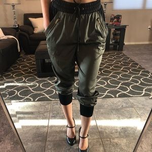 Bebe Brand New Olive Joggers